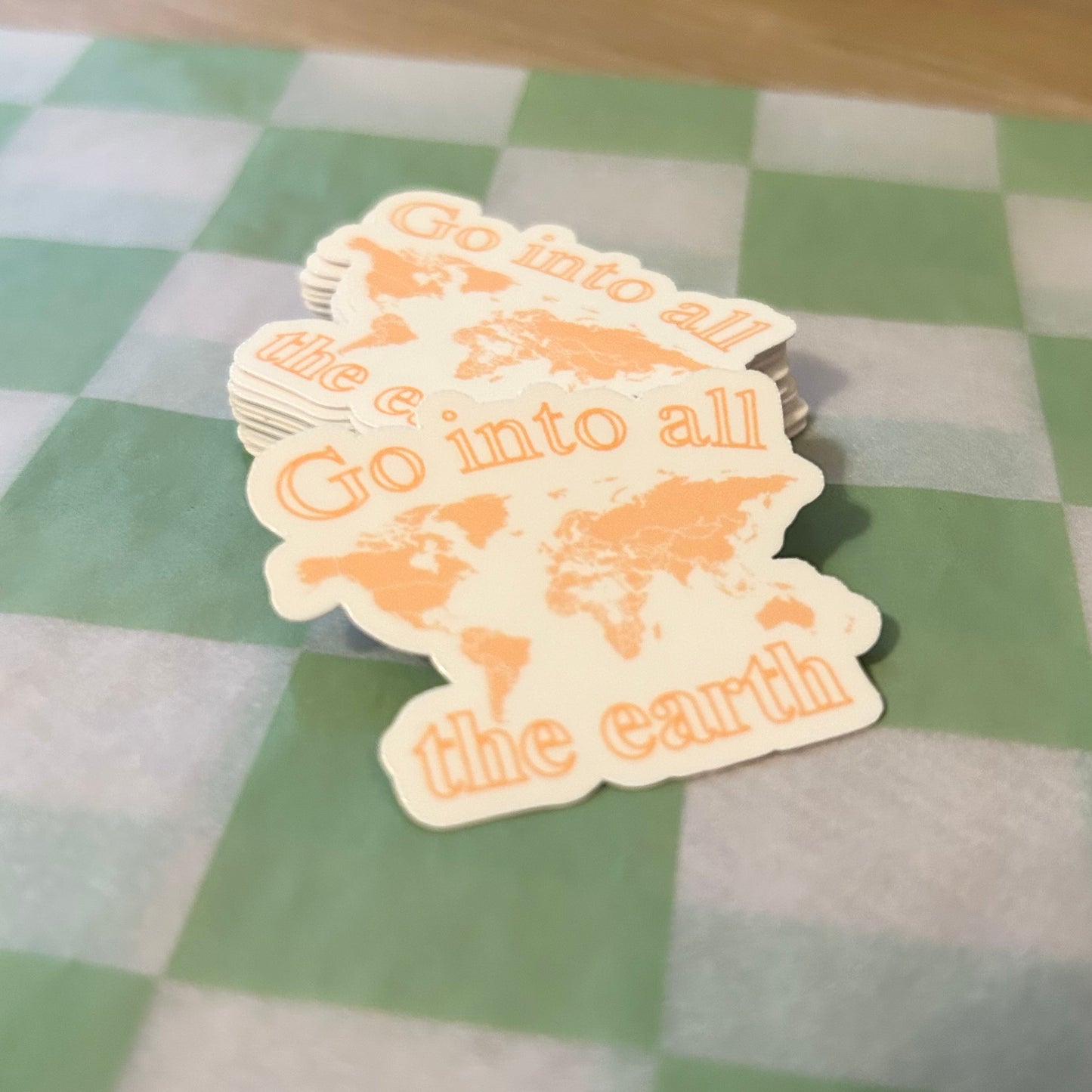 Go into all the earth