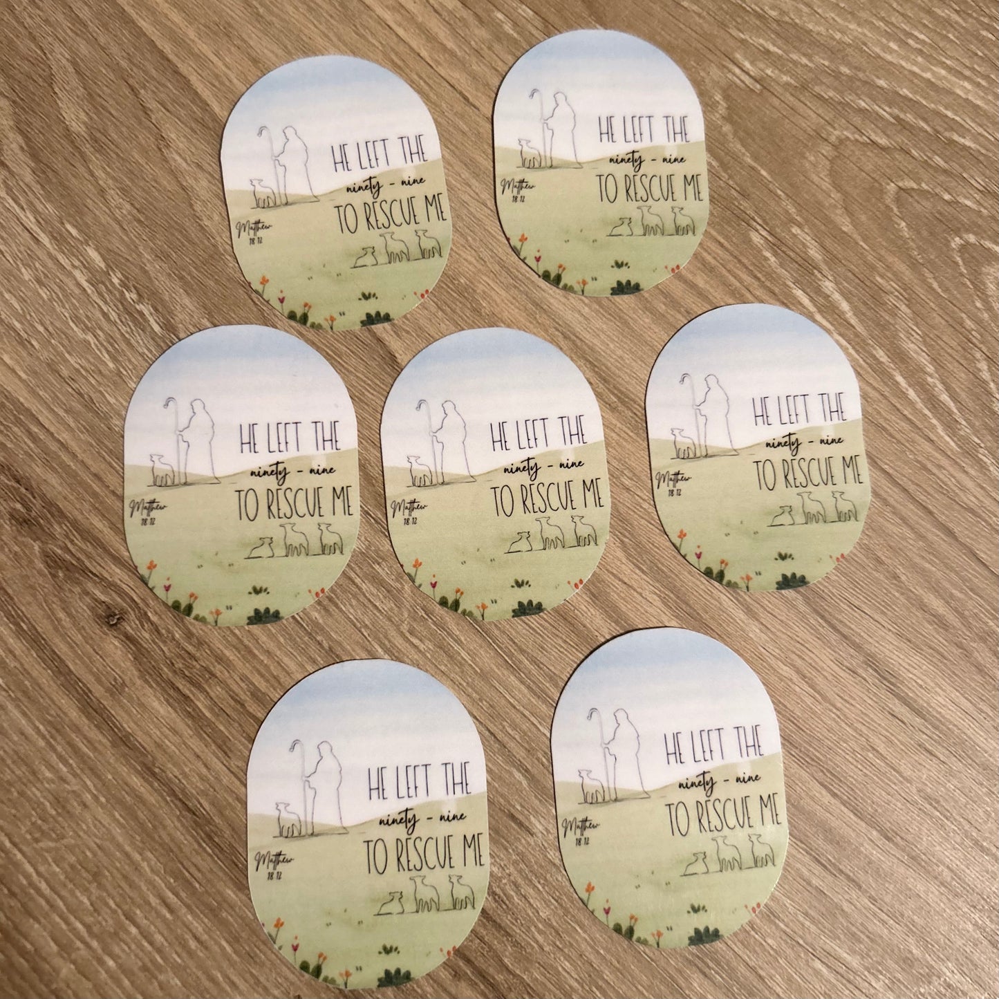 He left the ninety-nine to rescue me, Matthew 18:12