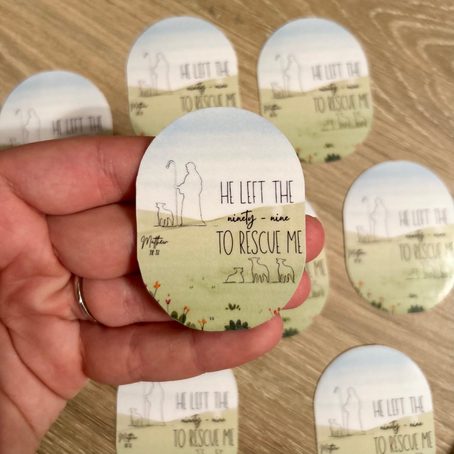 He left the ninety-nine to rescue me, Matthew 18:12