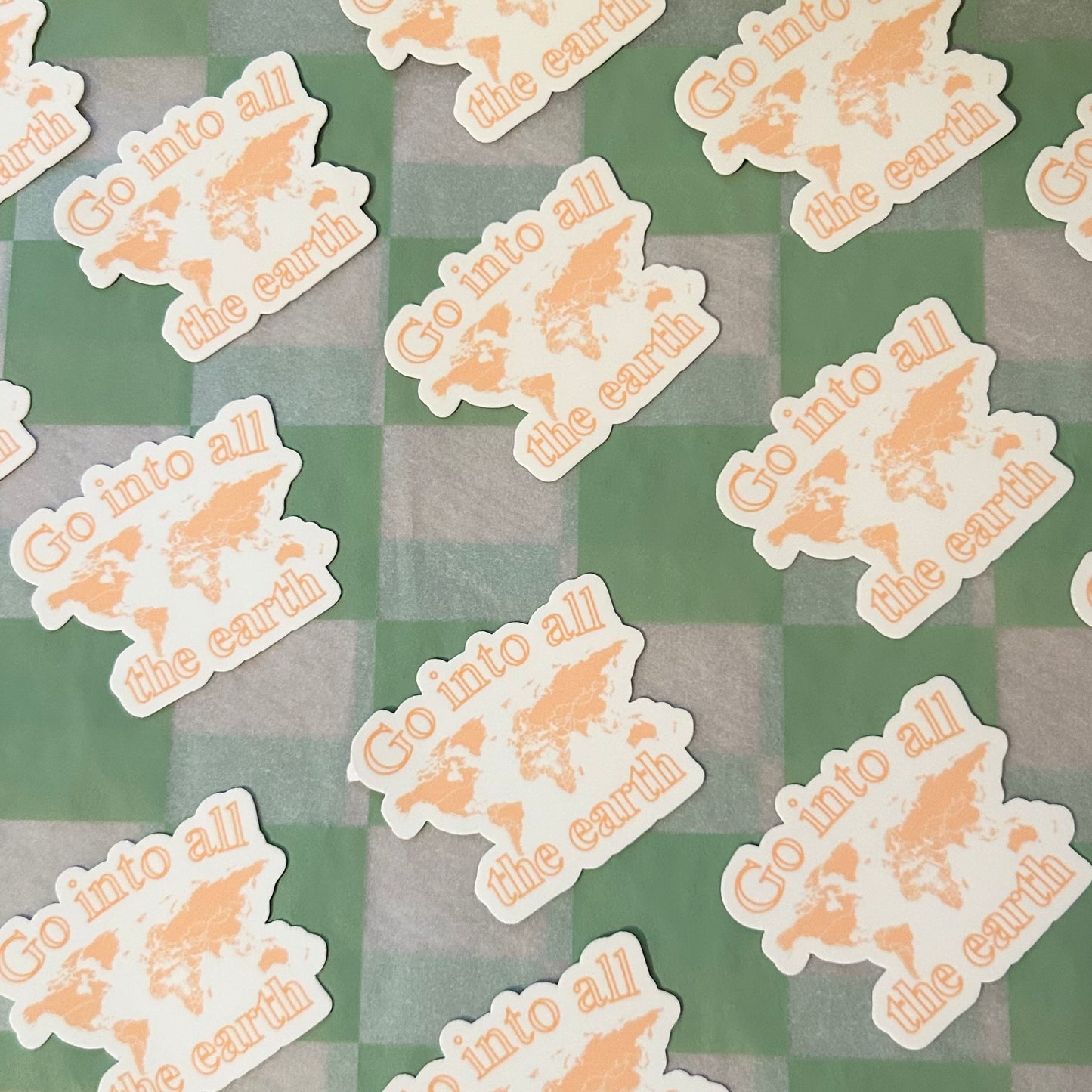 Go into all the earth