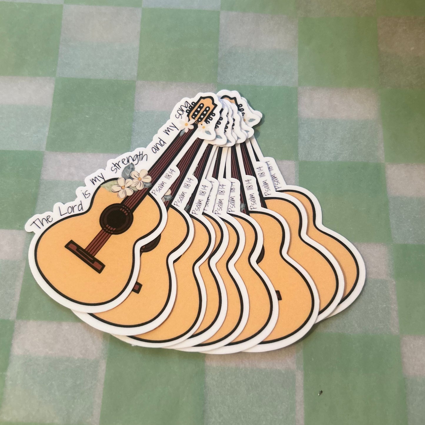 The Lord is my strength and my song; Psalm 118:14