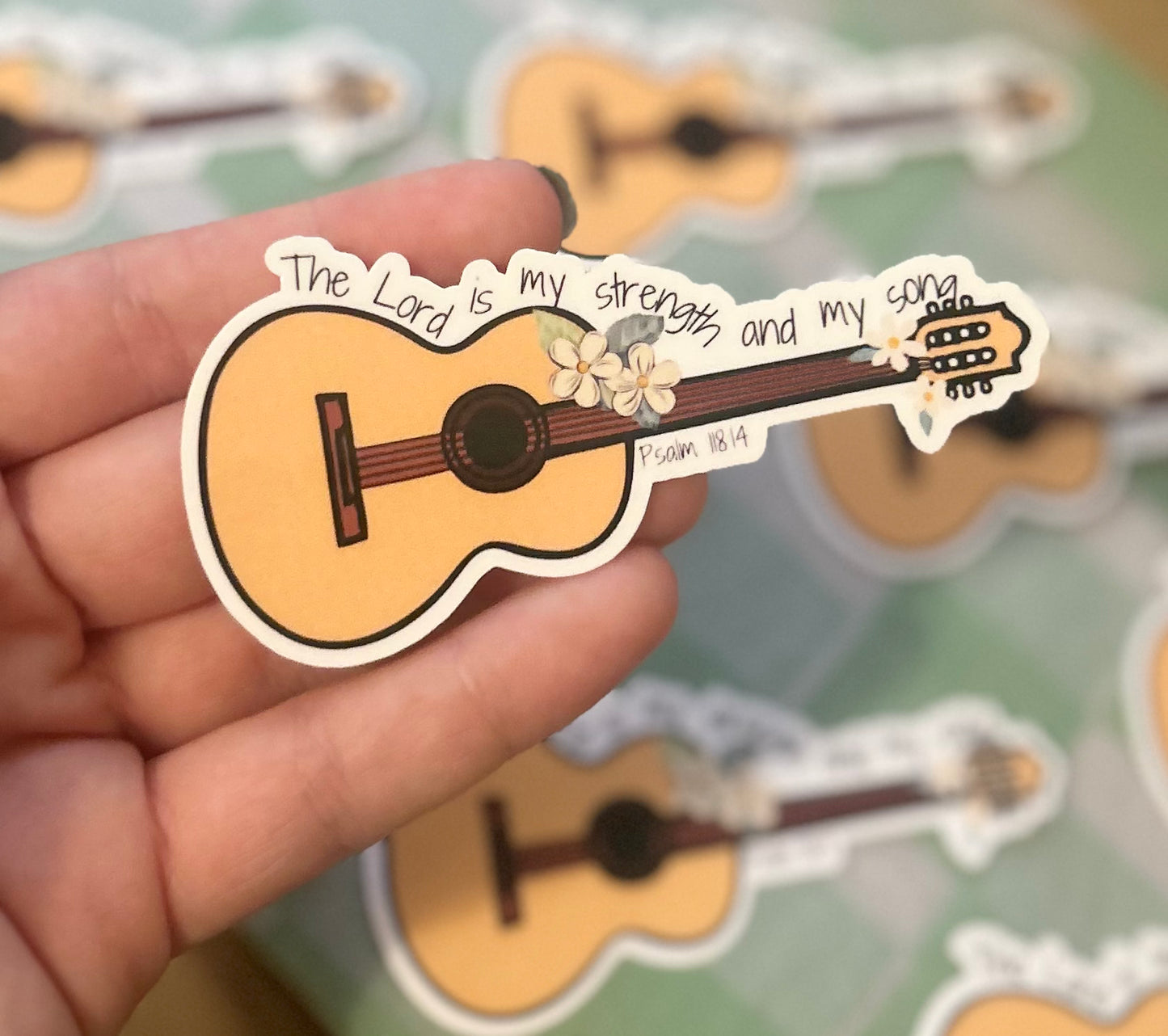 The Lord is my strength and my song; Psalm 118:14